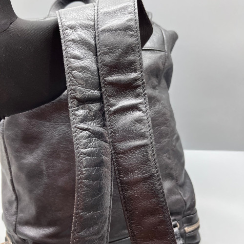 Balenciaga Backpack Arena Lambskin Black
