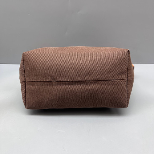 Miu Miu Mini Spirit Bag Canvas Brown