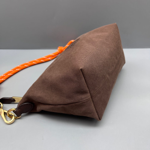 Miu Miu Mini Spirit Bag Canvas Brown
