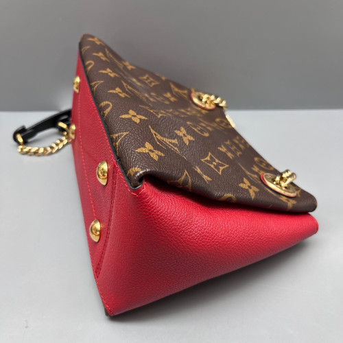 Louis Vuitton Surene BB Monogram Brown Red Louis Vuitton Surene BB Monogram Brown Red