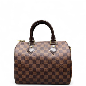 Louis Vuitton Speedy Bandouliere 25 Damier Ebene Brown