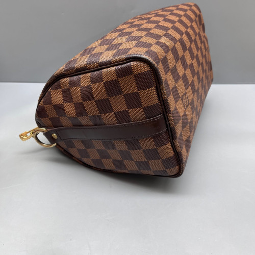 Louis Vuitton Speedy Bandouliere 25 Damier Ebene Brown