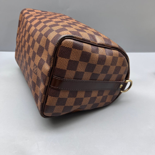 Louis Vuitton Speedy Bandouliere 25 Damier Ebene Brown