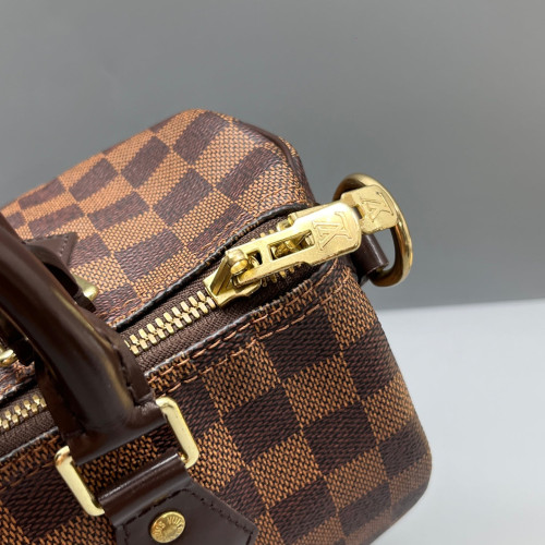 Louis Vuitton Speedy Bandouliere 25 Damier Ebene Brown