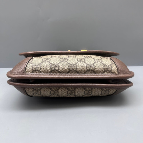 Gucci Neo Vintage Belt Bag GG Monogram Brown Beige Green Gucci Neo Vintage Belt Bag GG Monogram Brown Beige Green