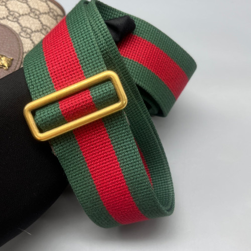 Gucci Neo Vintage Belt Bag GG Monogram Brown Beige Green Gucci Neo Vintage Belt Bag GG Monogram Brown Beige Green