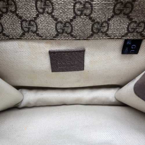 Gucci Neo Vintage Belt Bag GG Monogram Brown Beige Green Gucci Neo Vintage Belt Bag GG Monogram Brown Beige Green