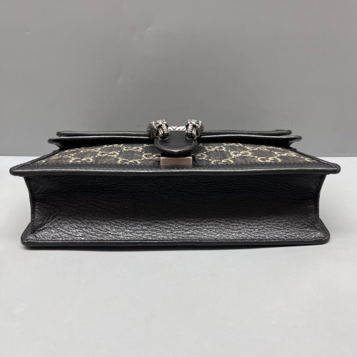 Gucci Dionysus Clutch GG Supreme Monogram Black