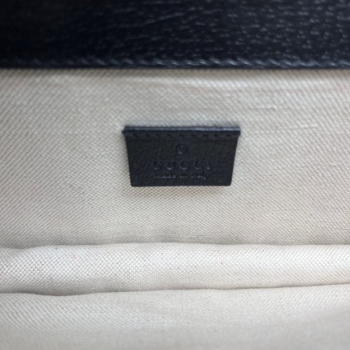 Gucci Dionysus Clutch GG Supreme Monogram Black