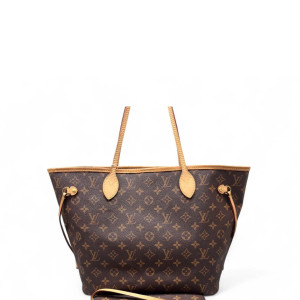 Louis Vuitton Neverfull MM Monogram Brown