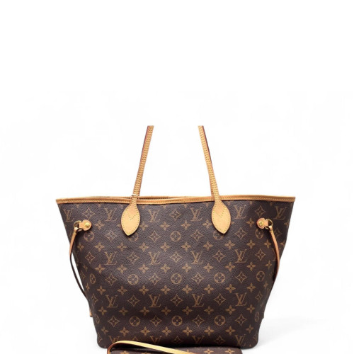 Louis Vuitton Neverfull MM Monogram Brown Louis Vuitton Neverfull MM Monogram Brown