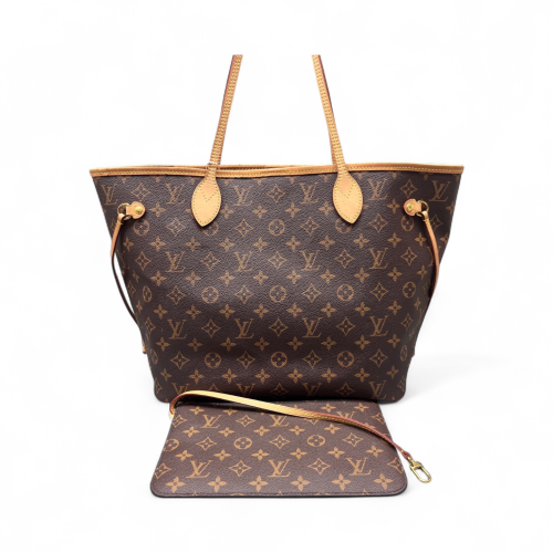 Louis Vuitton Neverfull MM Monogram Brown Louis Vuitton Neverfull MM Monogram Brown