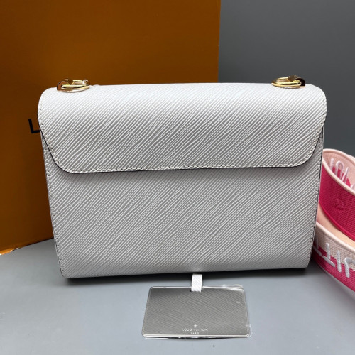 Louis Vuitton Twist MM Epi White