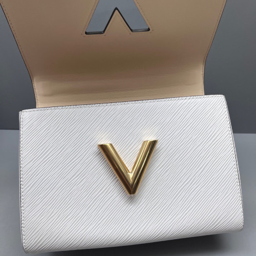 Louis Vuitton Twist MM Epi White