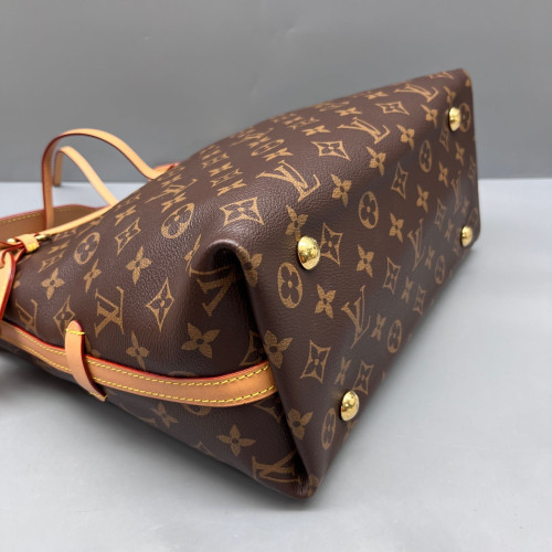 Louis Vuitton Carryall PM Monogram Brown