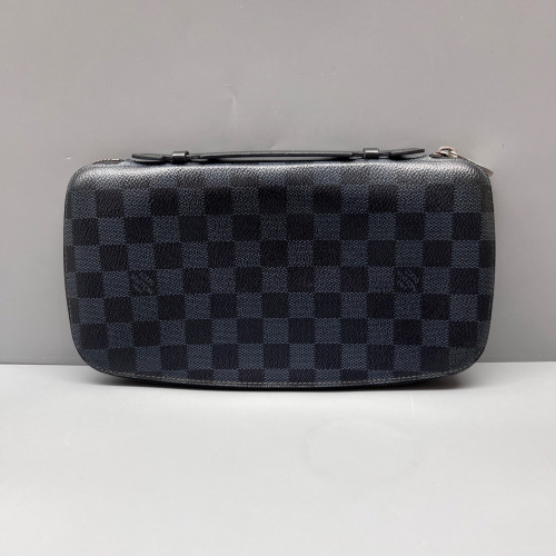 Louis Vuitton Clutch Damier Cobalt Blue
