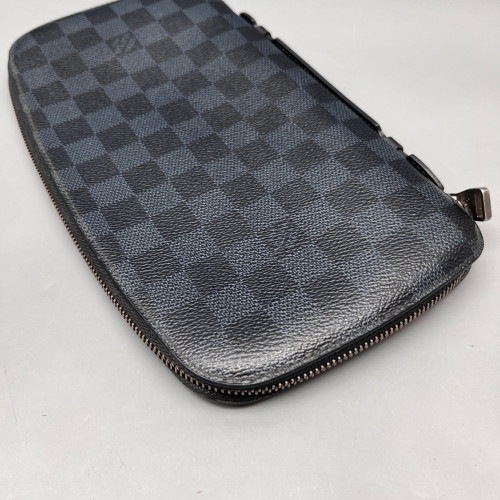 Louis Vuitton Clutch Damier Cobalt Blue