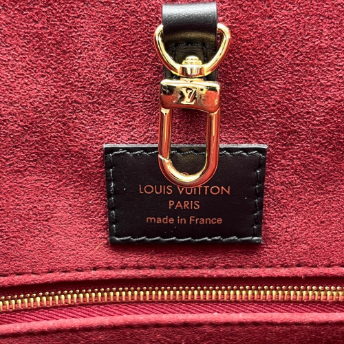 Louis Vuitton Onthego MM Monogram Empreinte Giant Black White