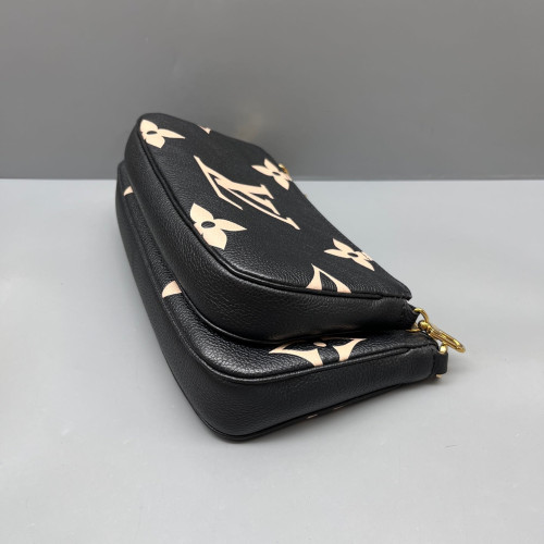 Louis Vuitton Multi Pochette Accessories Monogram Empreinte Giant Black Louis Vuitton Multi Pochette Accessories Monogram Empreinte Giant Black