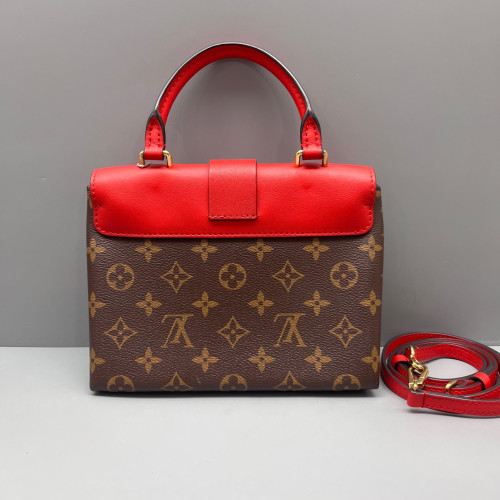 Louis Vuitton Locky BB Monogram Brown Red Louis Vuitton Locky BB Monogram Brown Red