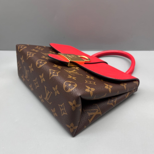 Louis Vuitton Locky BB Monogram Brown Red Louis Vuitton Locky BB Monogram Brown Red