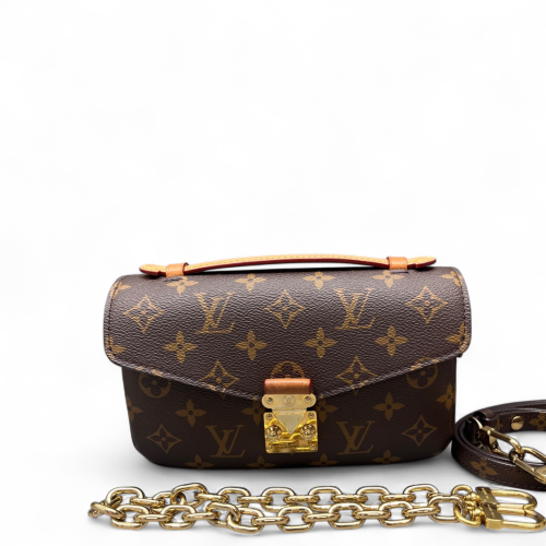 Louis Vuitton Pochette Metis East West Monogram Brown