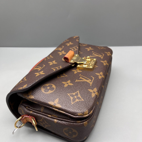 Louis Vuitton Pochette Metis East West Monogram Brown