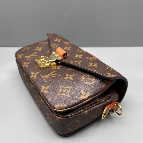 Louis Vuitton Pochette Metis East West Monogram Brown