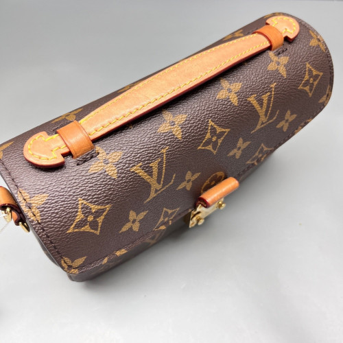 Louis Vuitton Pochette Metis East West Monogram Brown