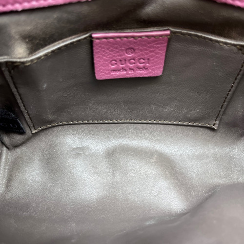Gucci Bamboo Diana Chain Bag Grained Calfskin Purple Gucci Bamboo Diana Chain Bag Grained Calfskin Purple