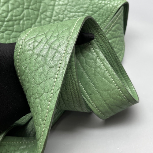 Prada Bucket Grained Calfskin Light Green