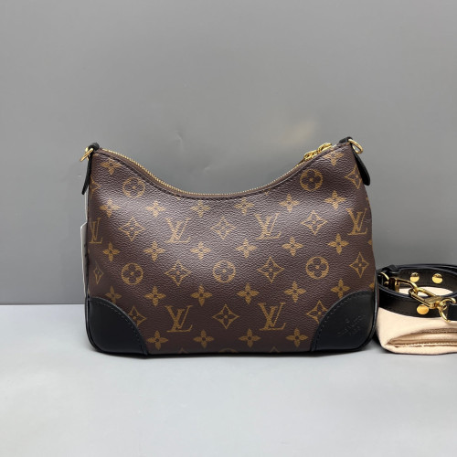 Louis Vuitton Boulogne NM Monogram Brown Black
