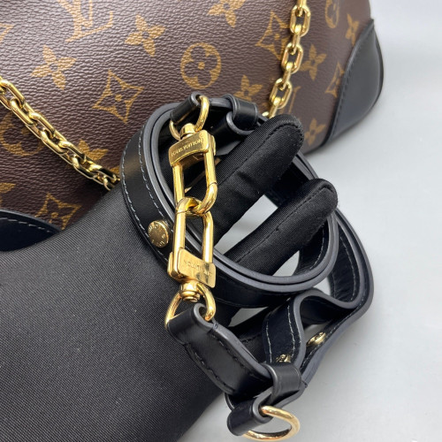 Louis Vuitton Boulogne NM Monogram Brown Black