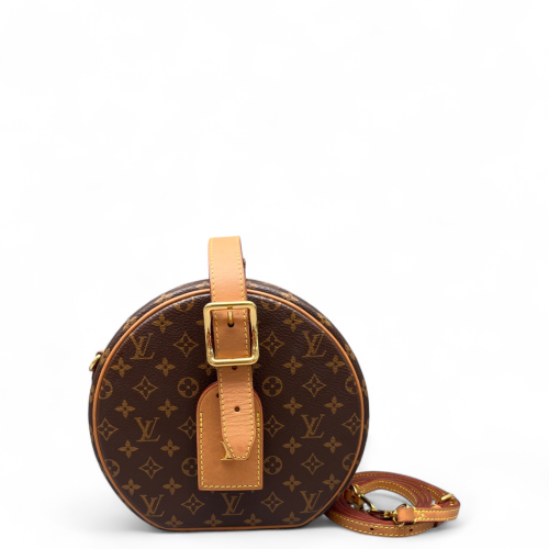 Louis Vuitton Petite Boite Chapeau Monogram Brown