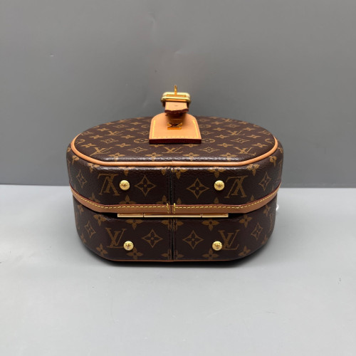 Louis Vuitton Petite Boite Chapeau Monogram Brown