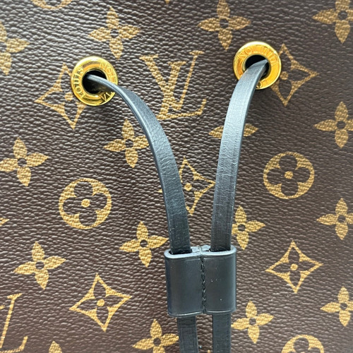 Louis Vuitton Neonoe MM Monogram Brown Black