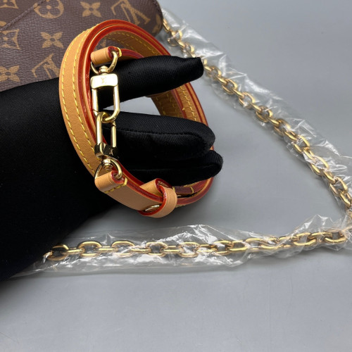 Louis Vuitton Ivy Wallet On Chain Monogram Brown