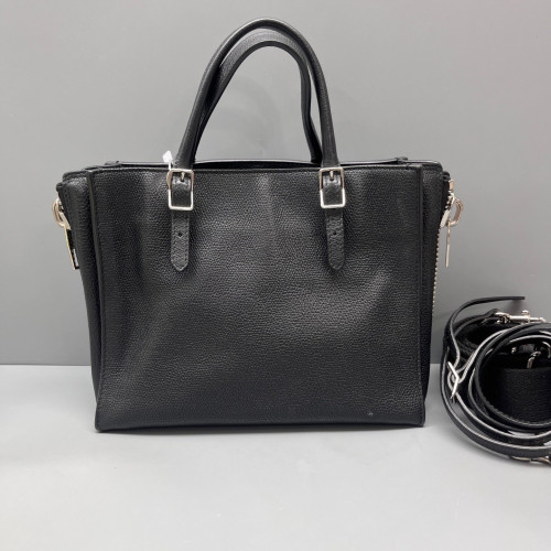 Balenciaga Tote Bag Grained Calfskin Black