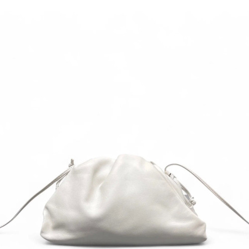 Bottega Veneta The Mini Pouch Nappa White