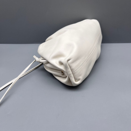 Bottega Veneta The Mini Pouch Nappa White