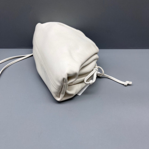 Bottega Veneta The Mini Pouch Nappa White