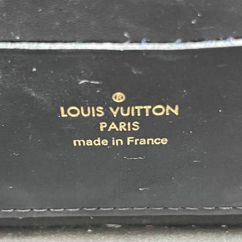 Louis Vuitton Dauphine Chain Wallet Reverse Monogram Brown
