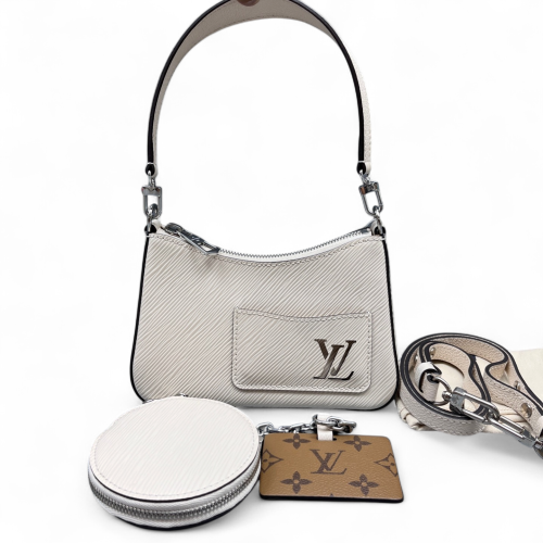 Louis Vuitton Marellini Epi White