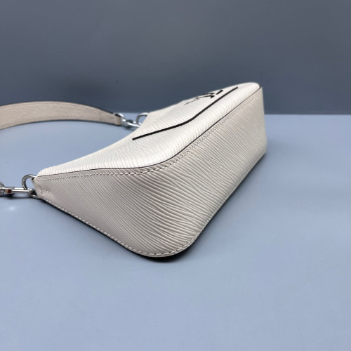 Louis Vuitton Marellini Epi White