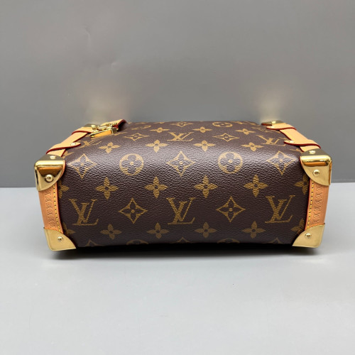 Louis Vuitton Side Trunk Mm Monogram Brown
