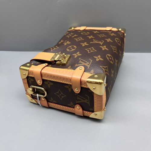 Louis Vuitton Side Trunk Mm Monogram Brown