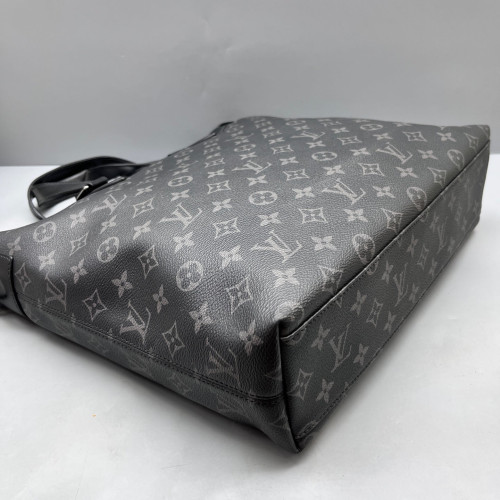 Louis Vuitton Explorer North-South Briefcase Monogram Eclipse Black