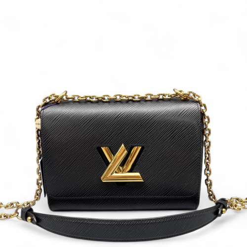 Louis Vuitton Twist MM Epi Black