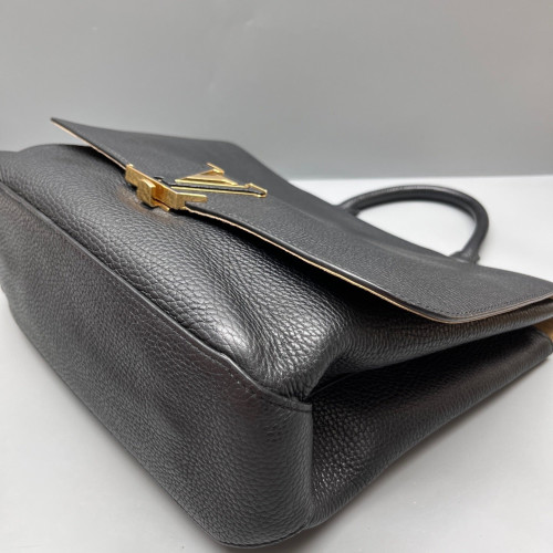Louis Vuitton Volta Two-Way Bag Calfskin Black