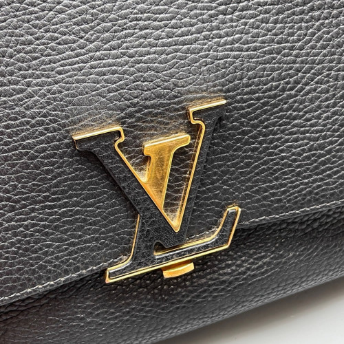 Louis Vuitton Volta Two-Way Bag Calfskin Black